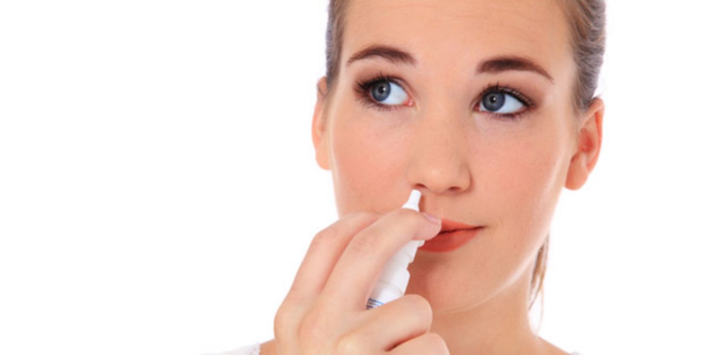 Zukünftig ist es denkbar, hormonelle Wirkstoffe als Nasensprays anzuwenden.