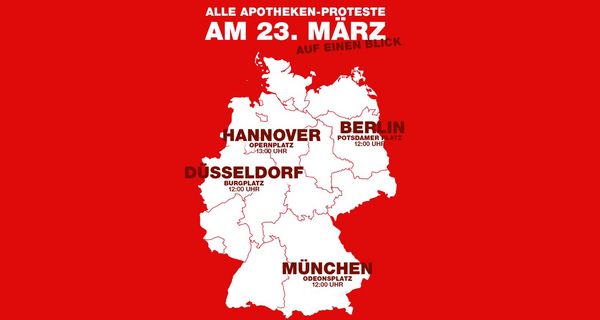 Apotheken-Proteststädte 2026