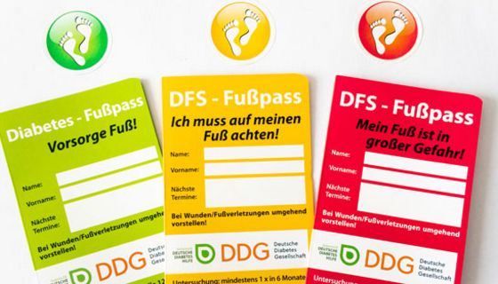 Ein neuer Fuß-Pass für Diabetiker soll vor Amputationen schützen.