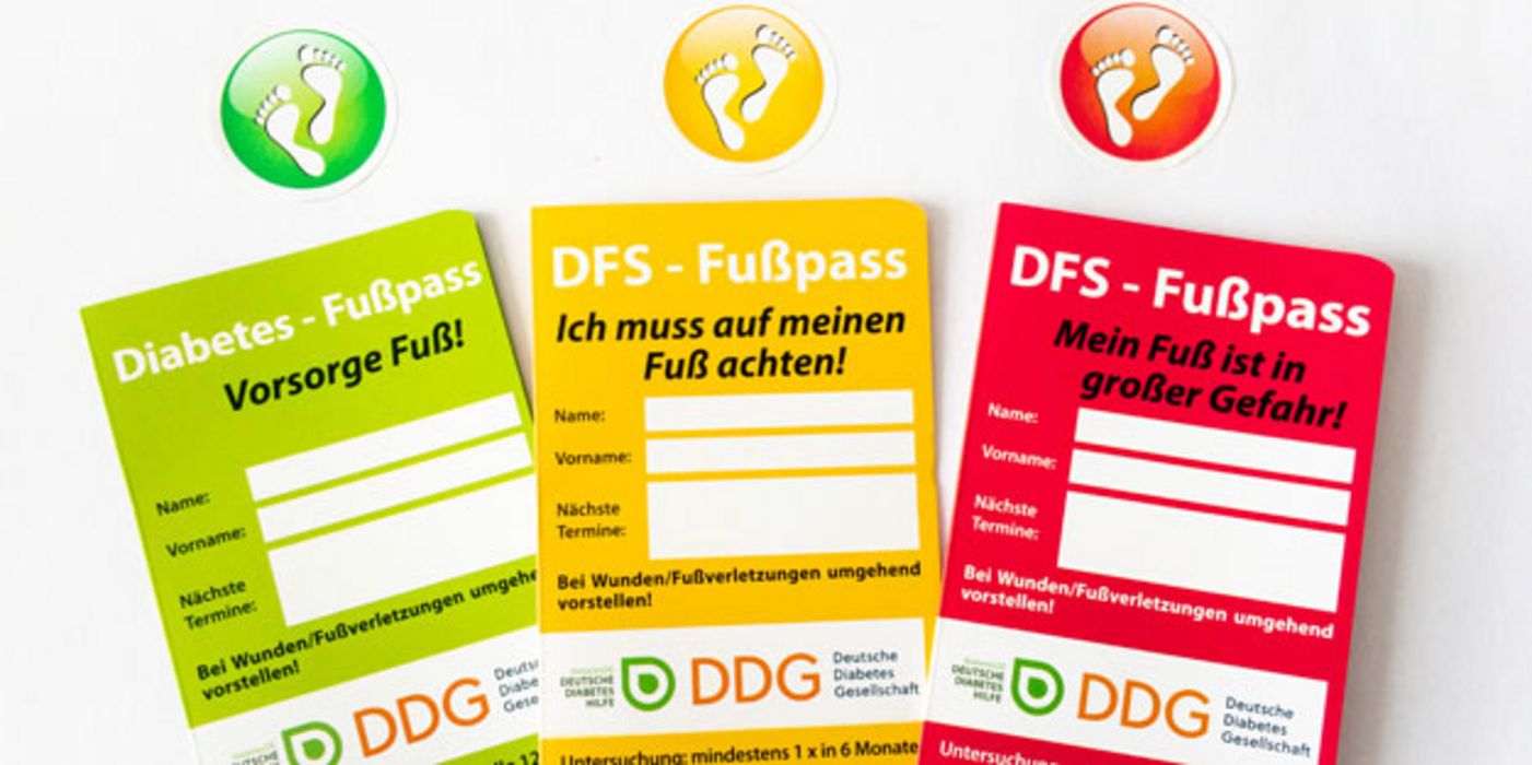 Ein neuer Fuß-Pass für Diabetiker soll vor Amputationen schützen.