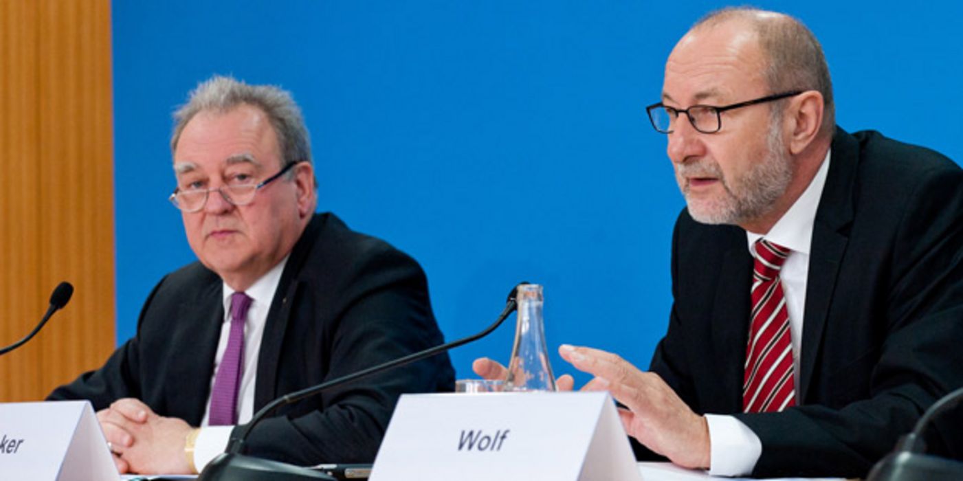 Fritz Becker und Heinz-Günter Wolf