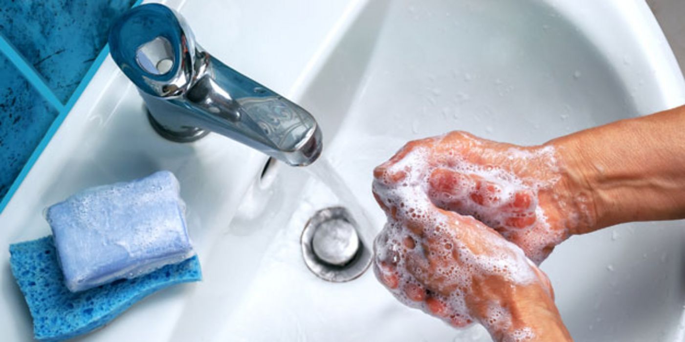 Händewaschen schützt vor vielen Infektionskrankheiten.