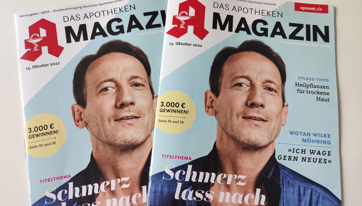 Cover des Apotheken Magazins. 