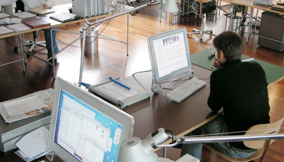 Großraumbüro Arbeit
