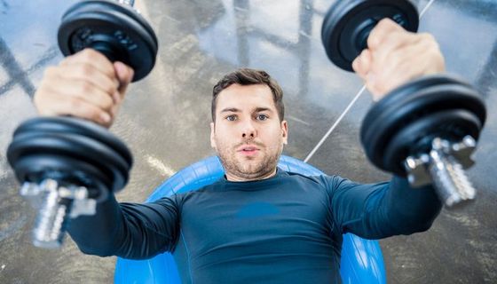 Krafttraining lohnt sich für die Gesundheit.