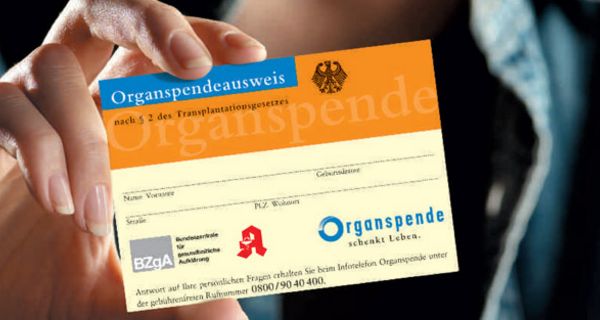 Organspendeausweis