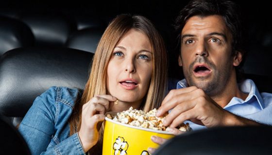 Die Luft im Kinosaal zeigt, wie spannend ein Film ist.