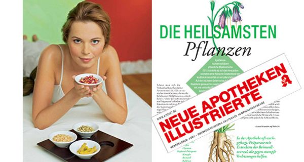 Das Titelthema der aktuellen Ausgabe der Neuen Apotheken Illustrierten lautet „Die heilsamsten Pflanzen“.