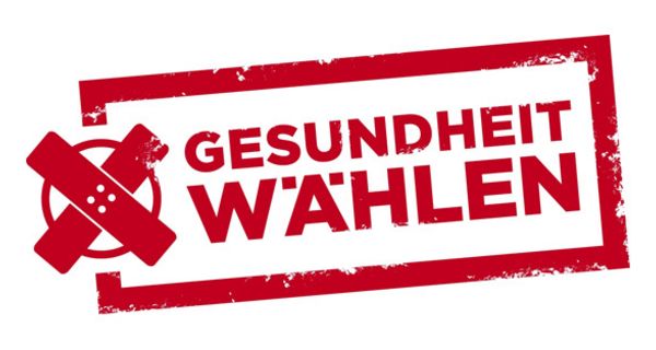 Logo der Initiative "Gesundheit wählen"