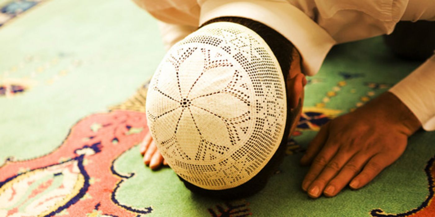 Muslim beim Gebet