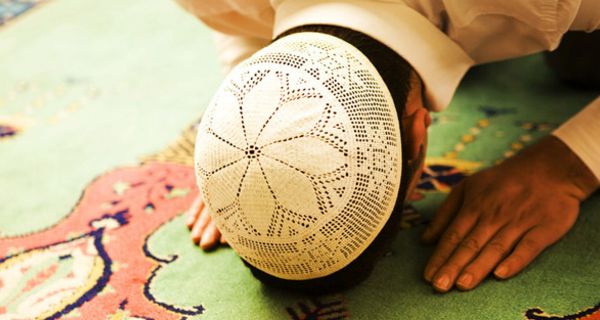 Muslim beim Gebet