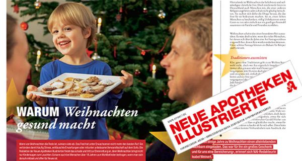 NAI Promo 1.12.2015, Titelbeitrag „Warum Weihnachten gesund macht“