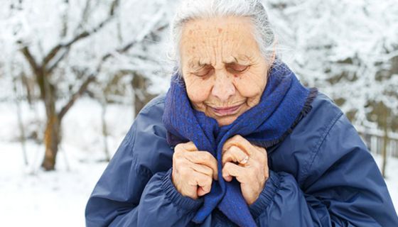 Starke Kälte kann für Herzpatienten gefährlich werden.