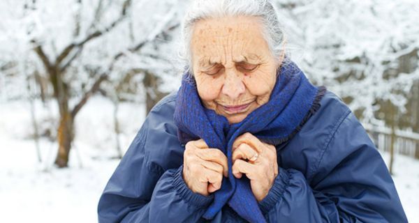 Starke Kälte kann für Herzpatienten gefährlich werden.