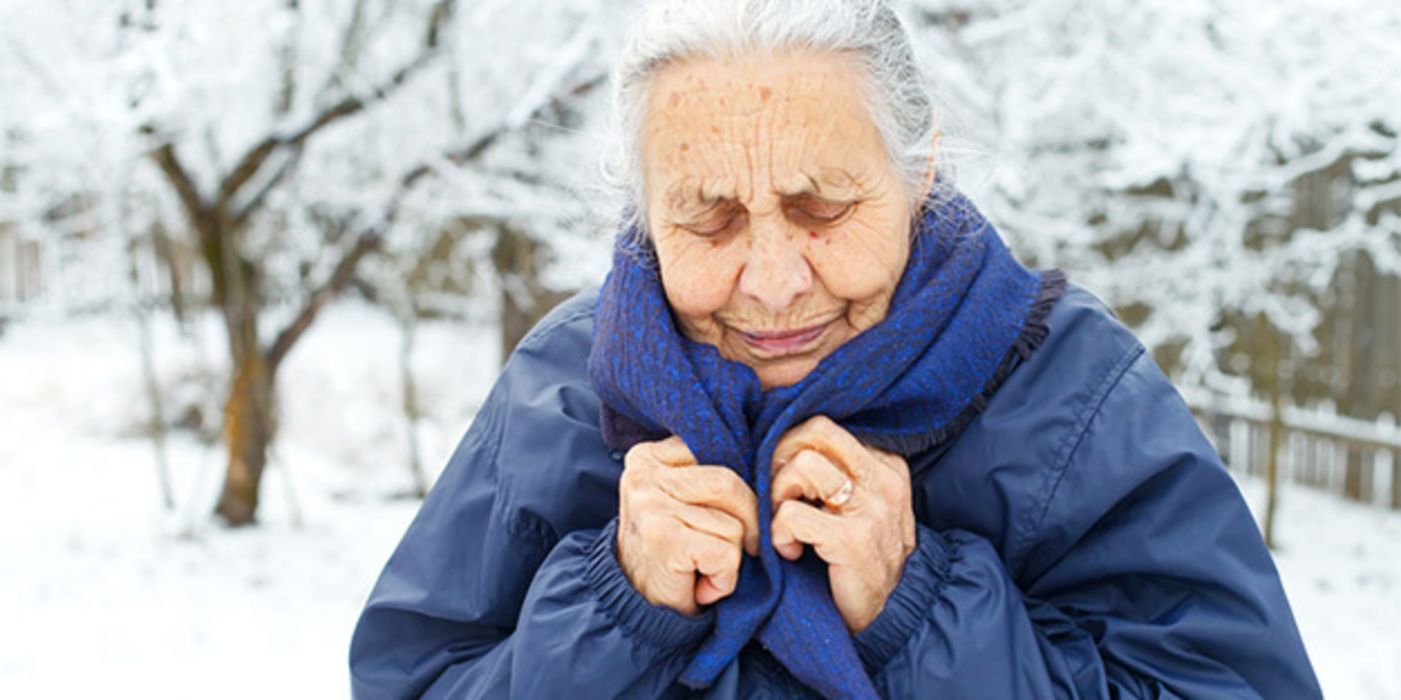 Starke Kälte kann für Herzpatienten gefährlich werden.