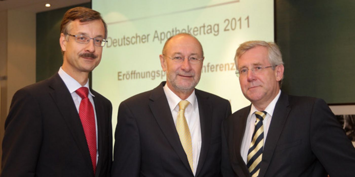 ABDA-Spitze: Schmitz, Wolf, Resch