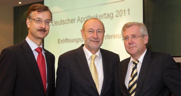 ABDA-Spitze: Schmitz, Wolf, Resch