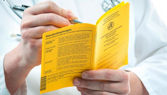 Der Impfpass sollte vor dem Urlaub kontrolliert werden.