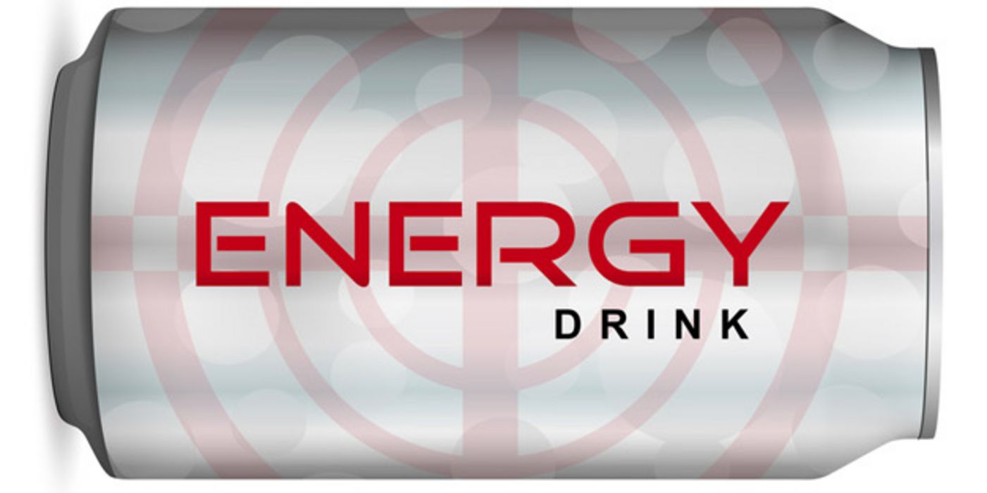 Dose mit Energy-Drink