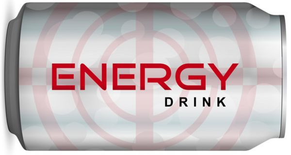 Dose mit Energy-Drink