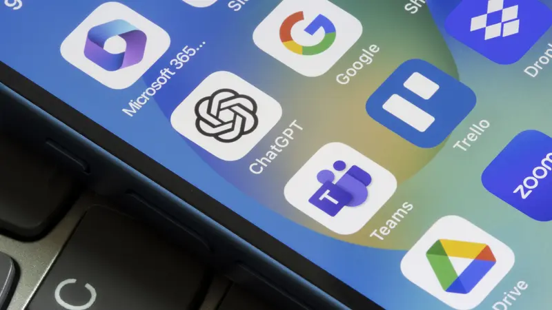 App-Symbole auf einem Smartphone