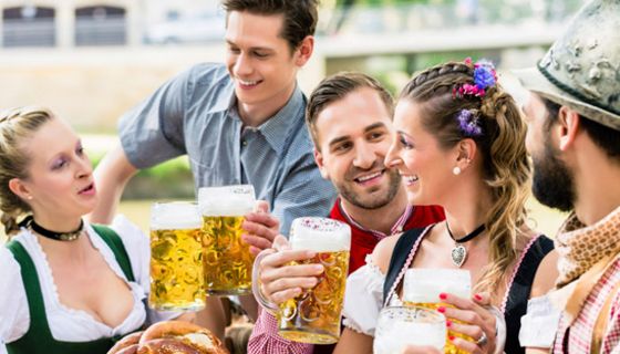Das Oktoberfest ist das größtes Volksfest der Welt.