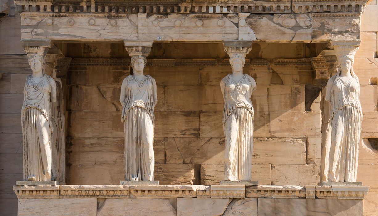 Griechische Statuen.