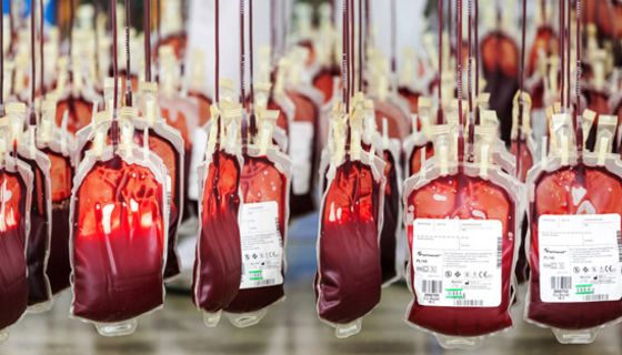 Blutkonserven könnten wegen der Corona-Epidemie schnell knapp werden.