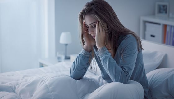  Nach einer durchwachten Nacht ist es gar nicht so einfach, sich von negativen Gedanken zu lösen. 