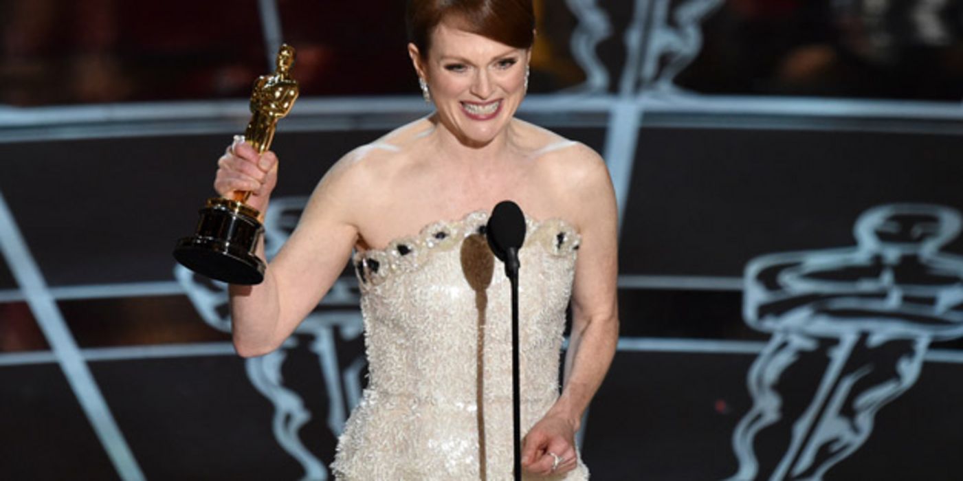 Julianne Moore bei Oscar-Dankesrede