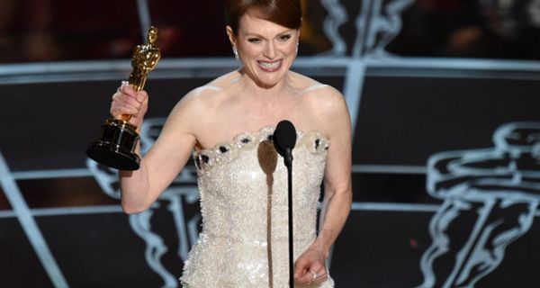 Julianne Moore bei Oscar-Dankesrede