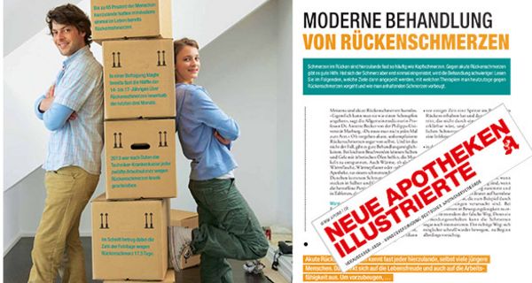 NAI vom 1.8.2015: Moderne Behandlung von Rückenschmerzen