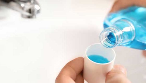 Mundwasser besser mit Abstand zum Sport verwenden.