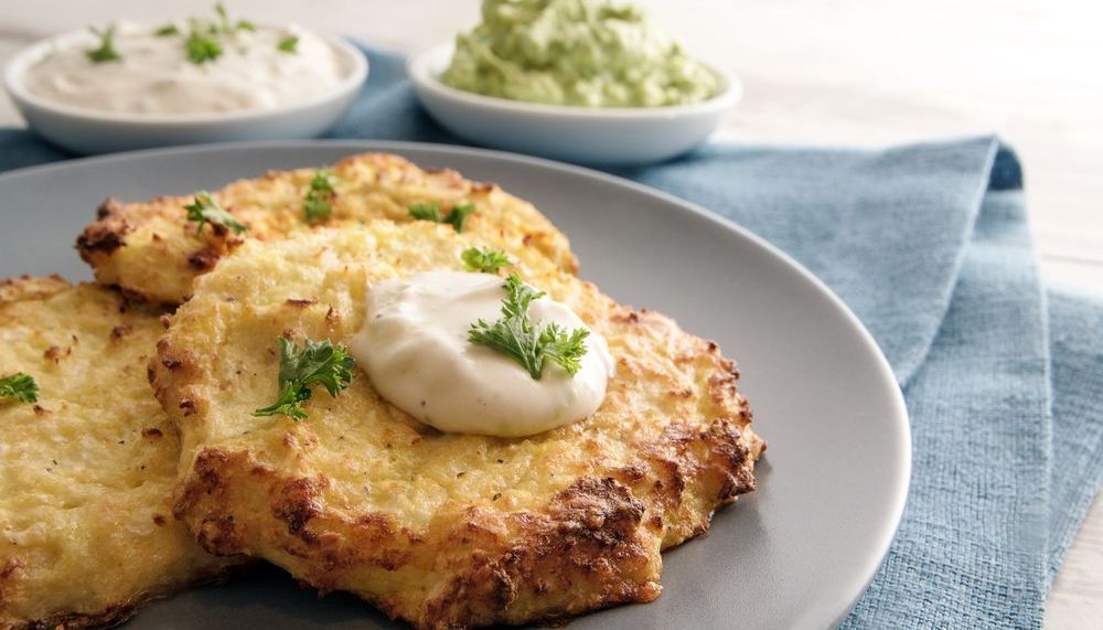 Kartoffelpuffer mit Schnittlauchquark | aponet.de