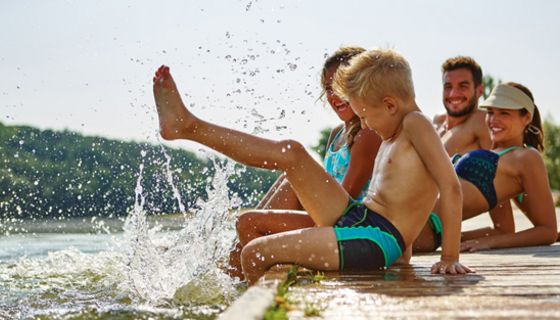Eltern bewegen sich mit ihren Kindern im Alltag zu selten.