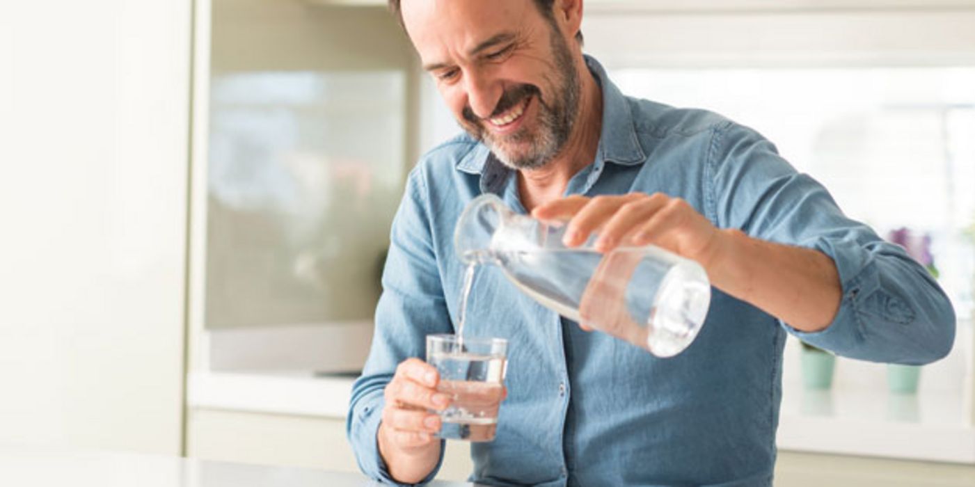 Patienten mit Nierensteinen brauchen kein spezielles Wasser.