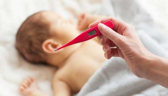 Babys erkranken in der Regel nur leicht an Covid-19.