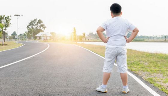 Übergewichtige Kinder schaffen es oft nicht mehr, abzunehmen.