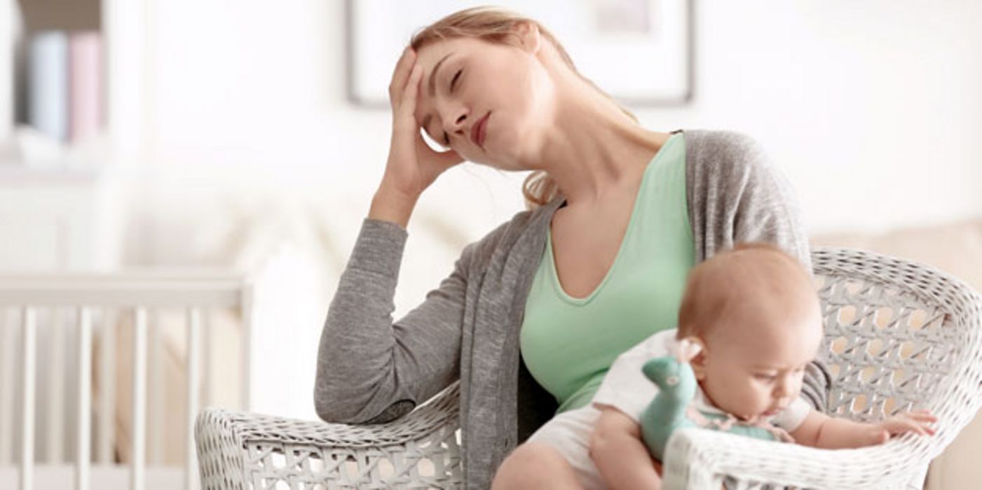 Mütter, die sehr gestresst sind, schaden damit ihren Kindern.