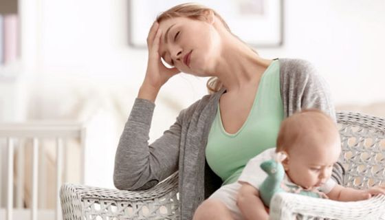 Mütter, die sehr gestresst sind, schaden damit ihren Kindern.
