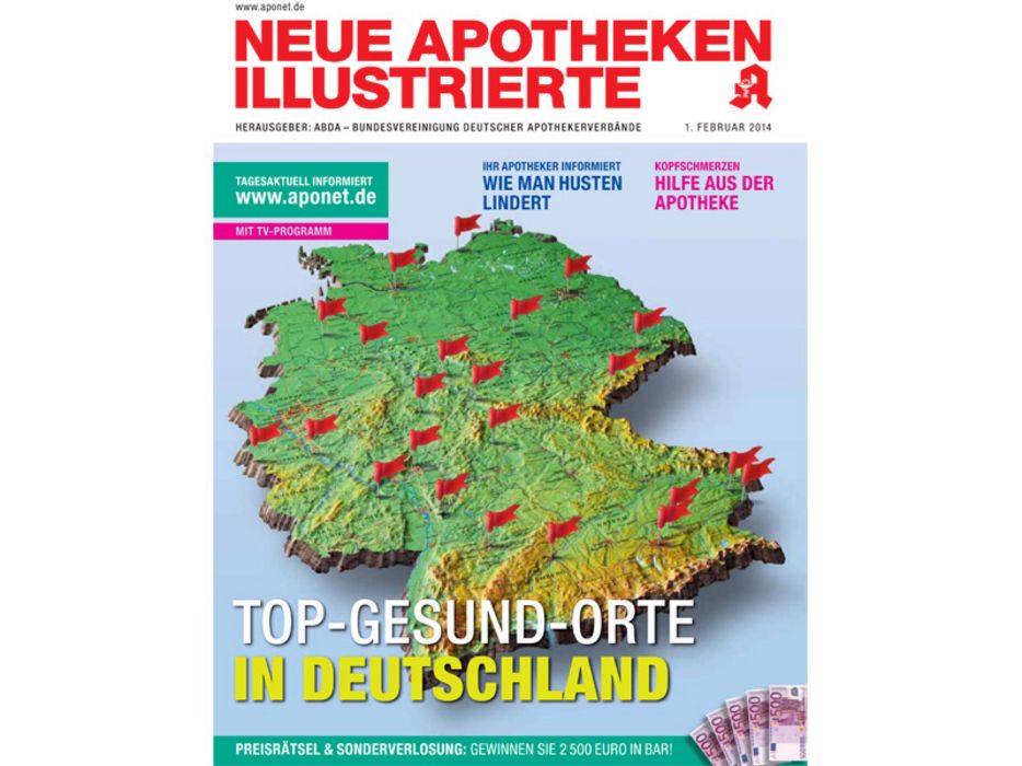 Cover der Neuen Apotheken Illustrierten vom 1. Februar 2014