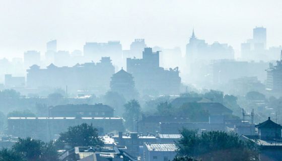 Dicke Luft in Peking: Hier drohen Nasen-Nebenhöhlen-Probleme.