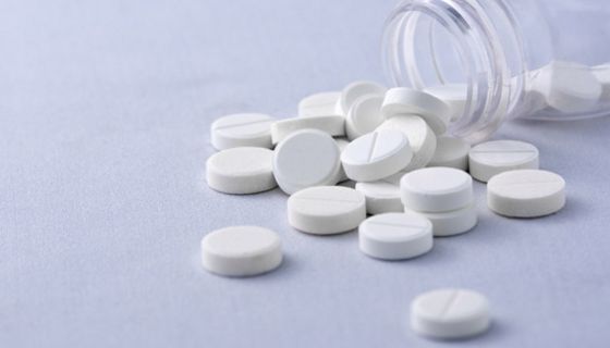 Weiße Tabletten