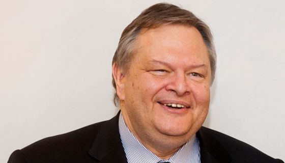 Der griechische Finanzminister Evangelos Venizelos