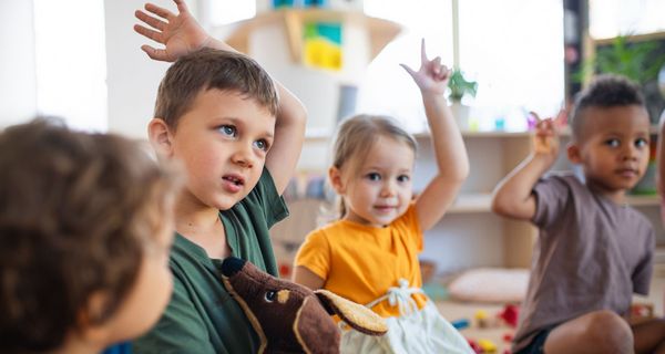 Kinder im Kindergarten