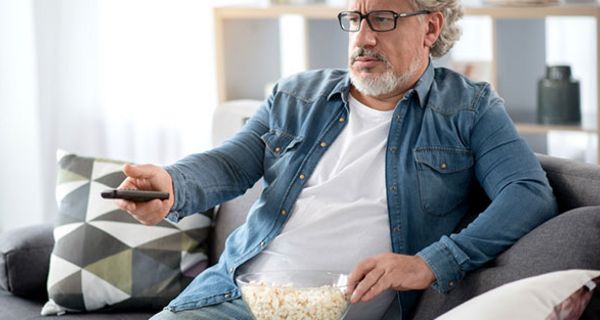 Fernsehen erhöht das Risiko für Thrombose.