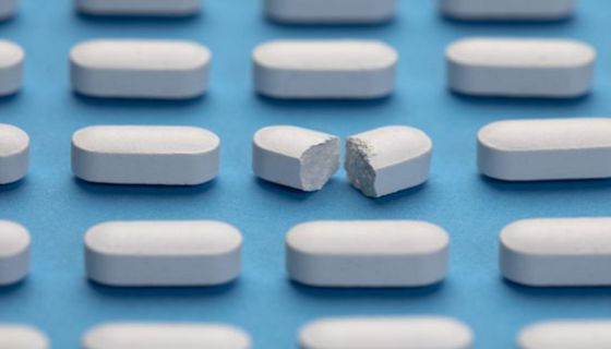Nicht alle Tabletten dürfen geteilt werden.