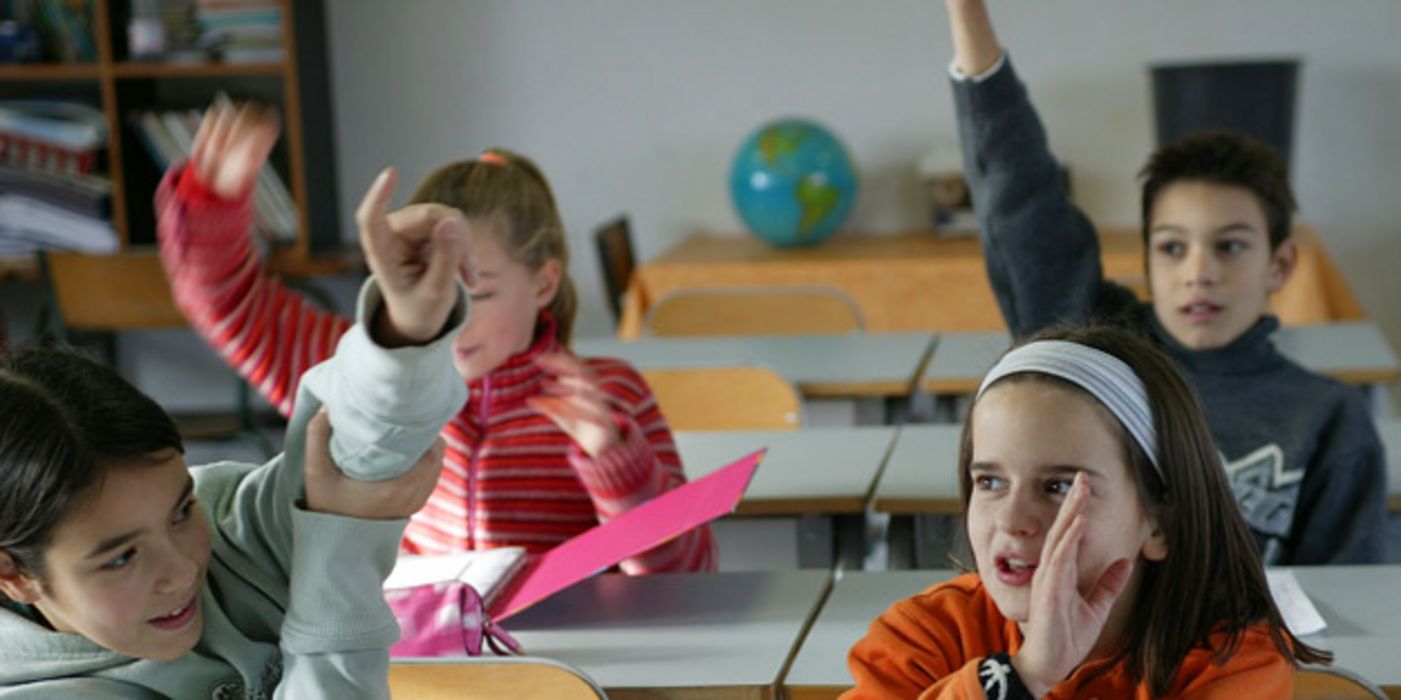 Schüler im Unterricht