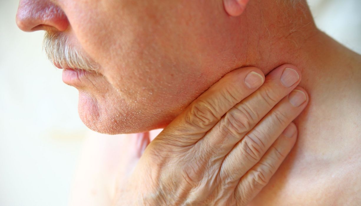 Lymphknoten am hals bilder