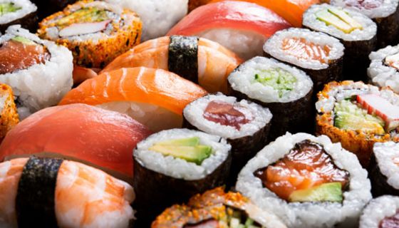 Sushiblätter sind offenbar häufig mit Schadstoffen belastet.